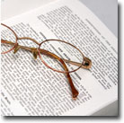 Book & Glasses